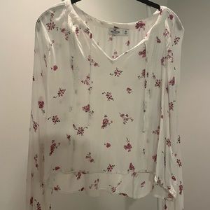 Hollister Floral Blouse